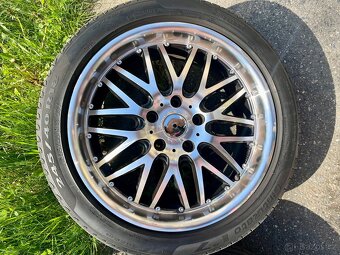 Alu kola DOTZ 5x120 R18 s letni sadou pneu Pirelli - 5
