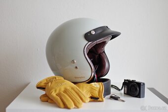 Otevřená helma na motorku, skútr G02x, v.L - 5