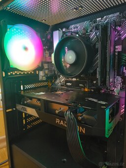 Herní PC - RX 6600, Ryzen 5 3600, 1TB NVMe SSD - 5
