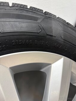 Alu Kola Vw T6 T6.1 215/65/17C Zimní Sada Nová Org.Vw - 5