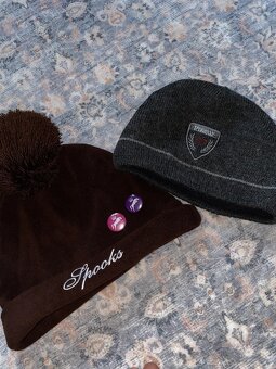 Jezdecká zimni čepice kulich Spooks + zdarma šedá pikeur - 5