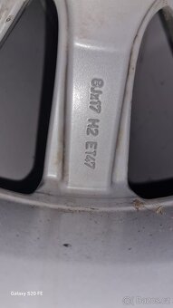 ORIG ALU AUDI A4,5X112 - 245/45/17 95Y ET 47 LETNÍ Č - 21 - 5
