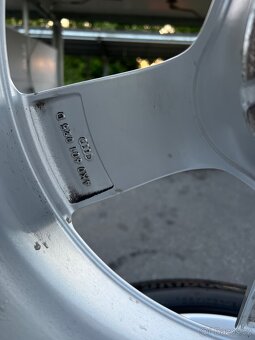 Alu kola Audi 5x112 R18 Original, jako nové rotor - 5