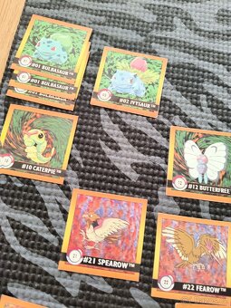 Artbox Pokémon nalepky ze serie 1999 - 5