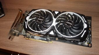 2x msi radeon armor rx580 8gb - 5
