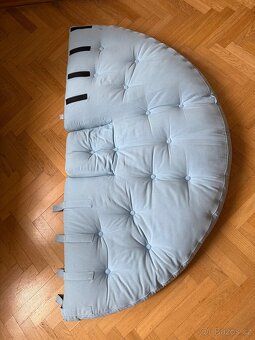 Karup design. Křeslo Nido Světle modré, rozkládací - 5