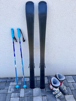 Prodám lyžařský set: lyže 130cm/ hole 100cm/ boty 286mm - 5