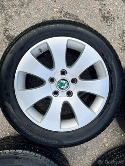 ALU disky Škoda Superb 2 R16" - 5