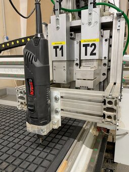 CNC fréza, Oscilační nůž, Rýhovadlo jako jeden stroj - 5
