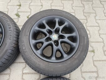 4x al kola 5x98 15 + pneu letní 185/65 R15 - 5