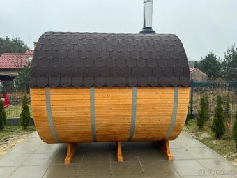 ZAHRADNÍ SUDOVÁ SAUNA 240cm DIY 2KR - 5