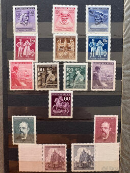 Sbírka známek z období Protektorátu a poválečného ČSR - 5