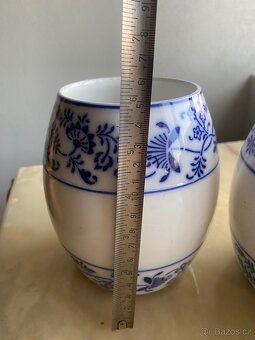 Starožitné Keramické Kuchyňské Nádoby Na Kávu, Cukr A Rýži. - 5