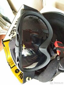 HI-TEC lyžařská helma černá + brýle HI-TEC - 5