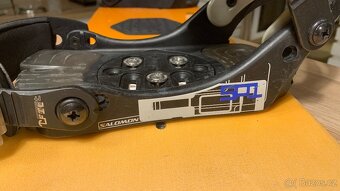 Dětský snowboard Burton 110 s vázáním Salomon - 5