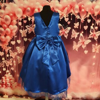 DĚTSKÉ SLAVNOSTNÍ ASYMETRICKÉ ŠATY - 5