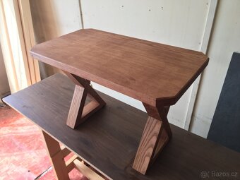 Konferenční stolek z masivu - 5