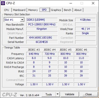 HyperX Fury 16 GB RAM (4x4GB) DDR3 - 5