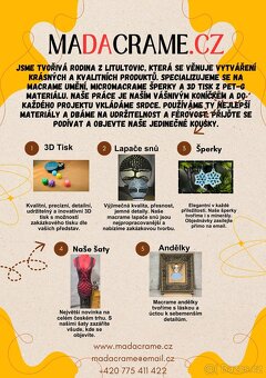 Micromacrame šperky nejen s minerály - 5