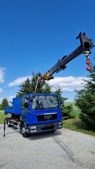 Man Tgl 12.250/KONTEJNER+HYDRAULICKÁ RUKA EFFER/KLIMA,MĚCHY - 5