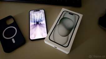 iPhone 15 128GB - krabička, záruka, TOP STAV - 5