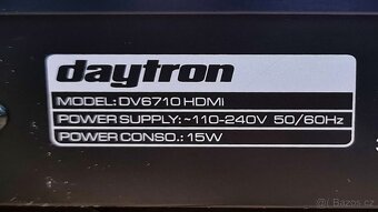 DVD přehrávač Daytron DV6710 HDMI + 25 DVD - 5