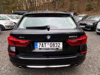 BMW 520d xDrive Touring LuxuryLine 2018 122tkm 4x4 klima ČR - 5