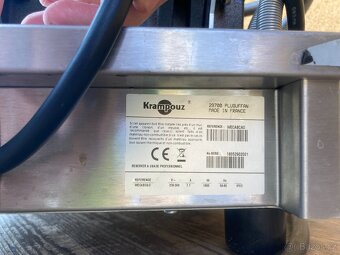 Vaflovač Krampouz WECABC - Brusel 4x6, sklopný 90° - 5