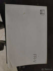 Uživatelská příručka FR-V v češtině - 5