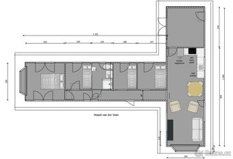 Luxusní mobilní chata 77m2 - 5