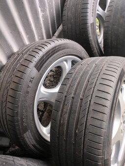 4ks alu disky orig. MB 5x112 R18 pneu 245/45 r18 - 5