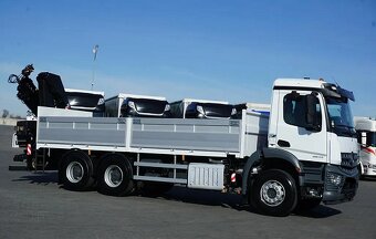 Mercedes-Benz Arocs 2643 6x4 - valník s hydraulickou rukou - 5