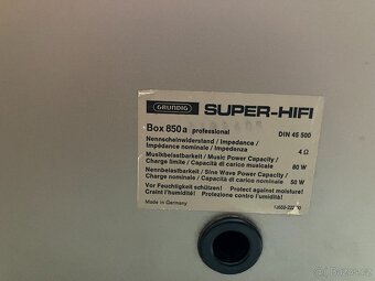 GRUNDIG Box 850a Professional - 5