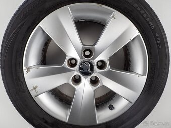 Škoda Rapid - Originání 15" alu kola - Letní pneu - 5