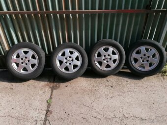 Alu disky Opel 5x110 6Jx15 ET49 + 195/65 R15 91H letní - 5