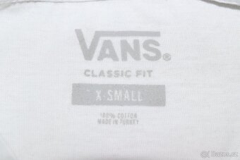Tričko VANS s barevnými rukávy vel. XS - 5