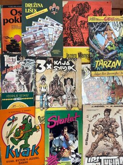 Velká sbírka retro komiksů, časopisů a obrázkových sešitů - 5