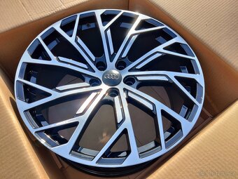 Sada ALU 5x112 R19 design RS ⚫MACHINED BLACK⚫ - 5