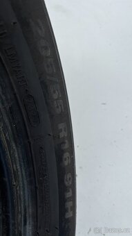 2x zimní pneu - 205/55 R16 91H - KUHMO - 5mm - 5