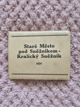 Retro ČSSR leporelo Staré Město Kralický Sněžník - 5