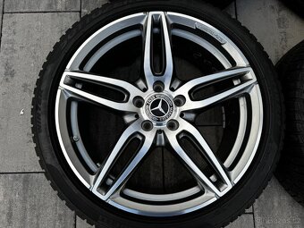 Originál alu kola Mercedes 5x112 R19 w213 zimní Pirelli - 5