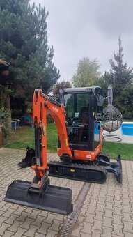 Minibagr Kubota Kx 019-4 pouze 1400MTH r.v. 2022 - 5