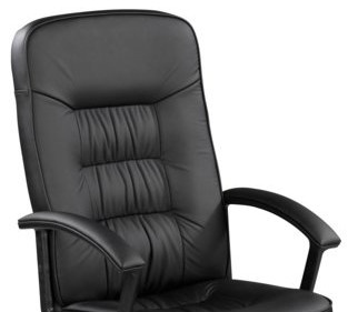 Kancelářská židle područky + opěrka. - 5