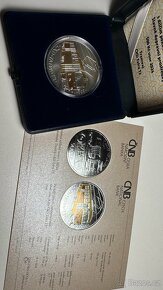 Stříbrná mince 500 Kč Tramvaj ČKD Tatra T3 BK - 5