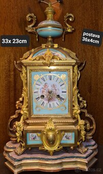 Hodiny starožitné krbove ,podlahove,nastenne rôzne - 5