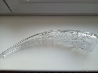 Křišťálový,broušený roh - 5