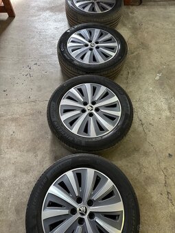 Alu kola r17 215/55 skoda superb - 5