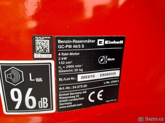 Benzínová sekačka s pojezdem Einhell GC-PM 46/5 S - 5