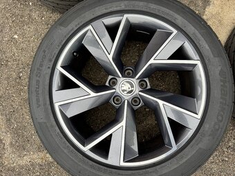 19” Alu kola Škoda Kodiaq vč letních pneu 90% dot 38/24 - 5