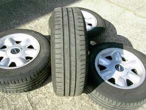 AL kola orig. OPEL 15" ET 33, pneu Michelin 195/65/15 - 5